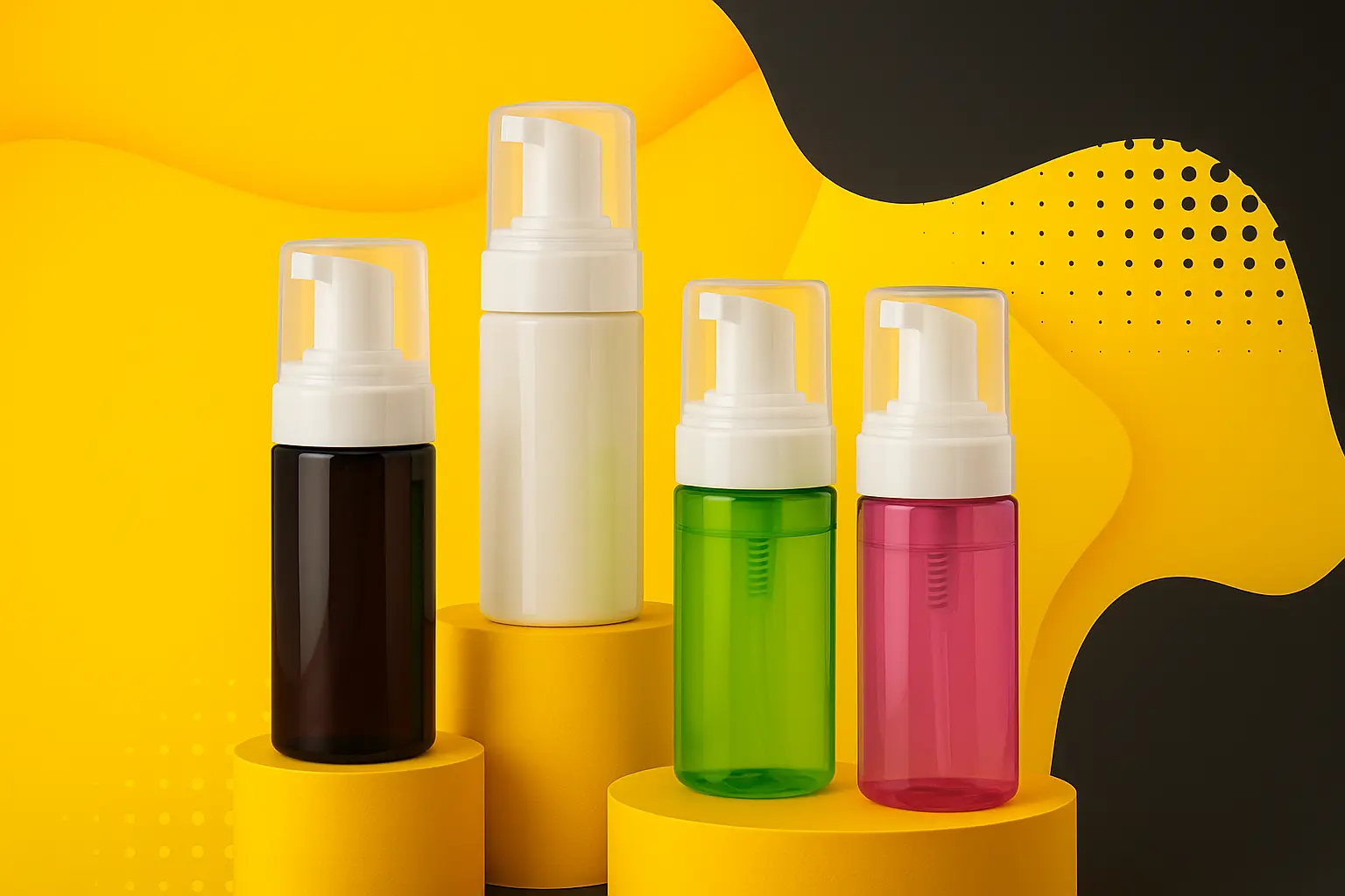 بطری فوم دهانه 43