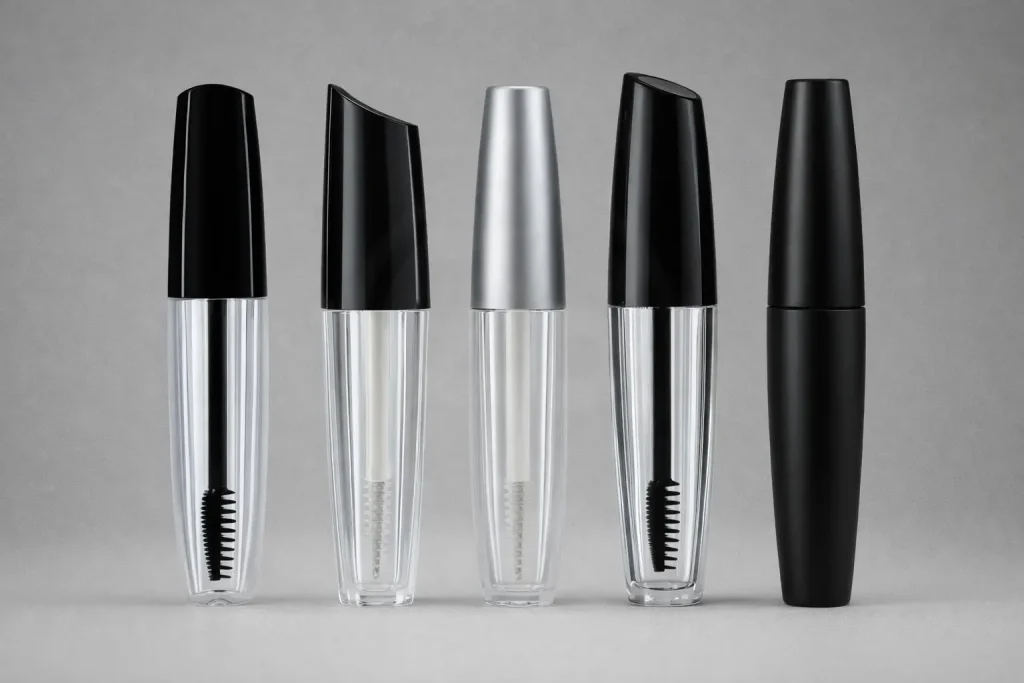 استفاده از پوکه ریمل در بسته‌بندی محصولات آرایشی حرفه‌ای