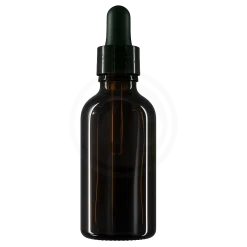 شیشه قطره‌ چکان 50 میل با قطره‌چکان پیپتی