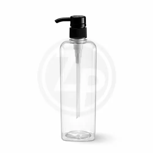 بطری پت 500 ml با درب غلیظ پاش دهانه 24