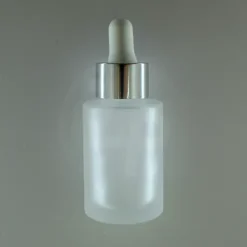 شیشه قطره چکان 30 میل مات نقره ای